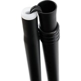 PEPE Mobility - Opvouwbare kruk voor volwassenen, enkele (x1 eenheid, open manchet), elleboog, opvouwbaar voor dames en heren, aluminium wandelen - Maat 1 stuk