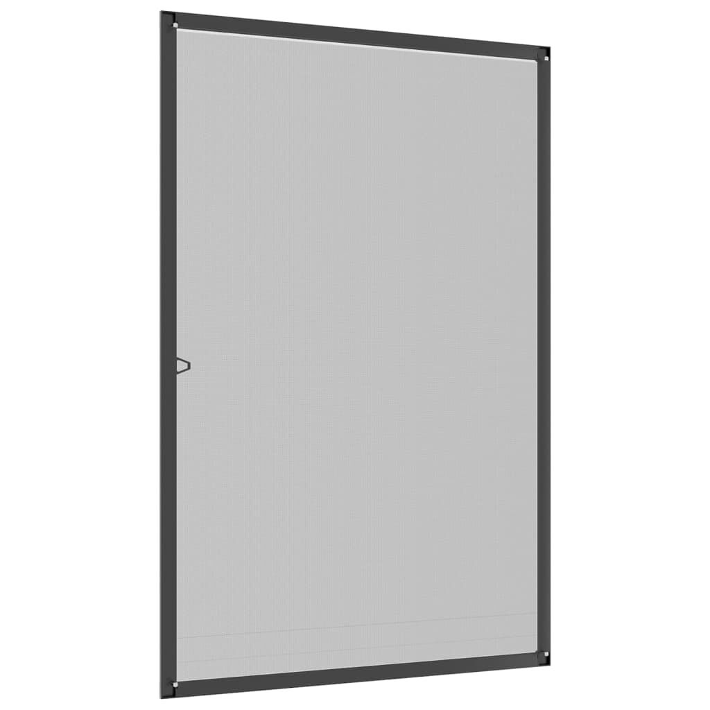 vidaXL Raamhor 80x120 cm antracietkleurig