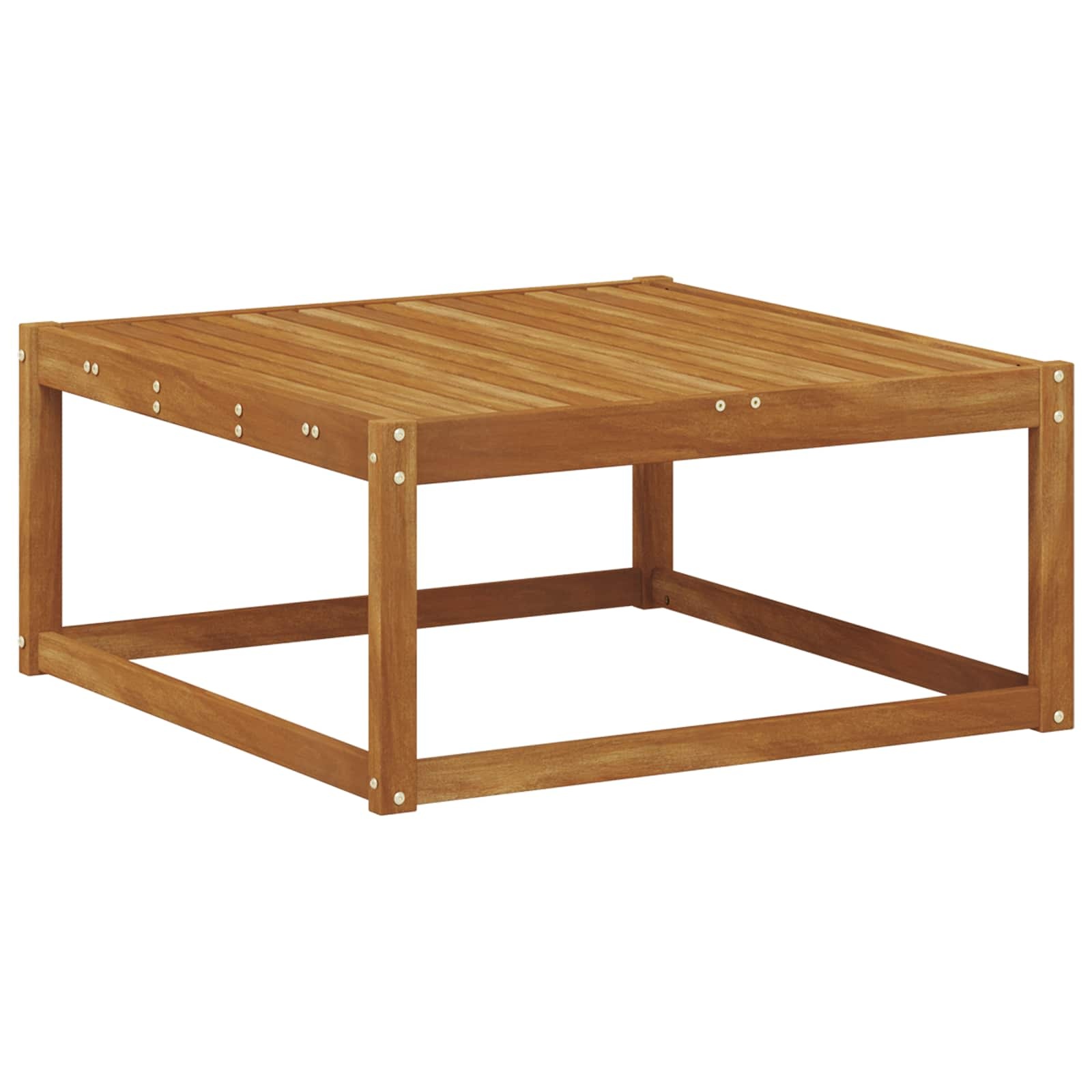vidaXL Buiten Tafel Naturel 79 x 79 x 37 cm