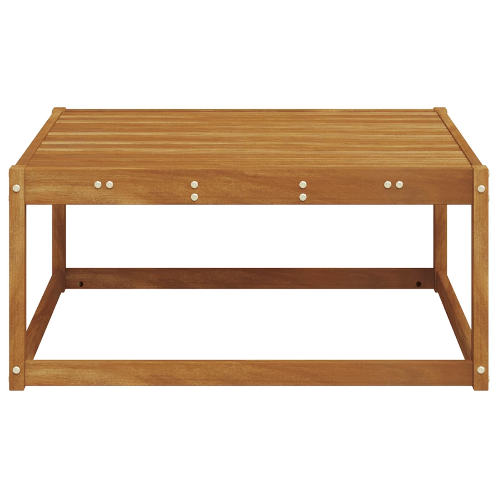 vidaXL Buiten Tafel Naturel 79 x 79 x 37 cm