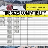 Sneeuwsokken Textiel Sneeuwkettingen XS | EN 16662-1 Goedgekeurd | 77% Korting
