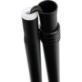 PEPE - Folding Stools for Adults (x2 Units, Open Cuff), Elbow Stools for Women, Pair Stools for Walking, Folding Stools Open Cuff, Aluminum Walking Stools for Men, Black - Maat 2 stuks