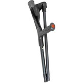PEPE - Folding Stools for Adults (x2 Units, Open Cuff), Elbow Stools for Women, Pair Stools for Walking, Folding Stools Open Cuff, Aluminum Walking Stools for Men, Black - Maat 2 stuks