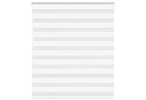 Zebra Rolgordijn 130x150 cm Wit - 39% Korting!