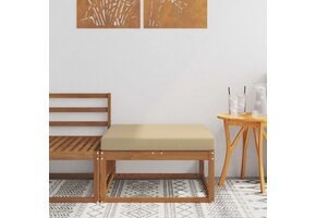 Voetenbank Acaciahout Naturel - 65% Korting