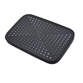 Regendoucheset - 30 cm - zwart - thermostaatkraan, handdouche & sproeier