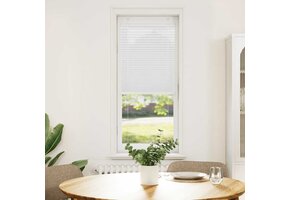 Plissé rolgordijn Wit 50x150 cm - 36% Korting