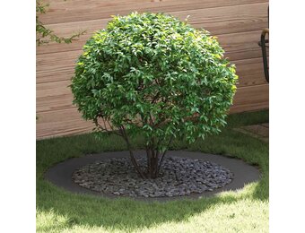 5x Zwarte Stalen Boomringen Ø90/120 cm - 35% Korting