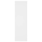 VidaXL Plantenstandaards Hout Wit 2 stuks 25x25x80 cm - 34% Korting