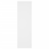 VidaXL Plantenstandaards Hout Wit 2 stuks 25x25x80 cm - 34% Korting
