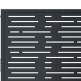 VidaXL Poort 105x180 cm Staal Antraciet - 35% Korting