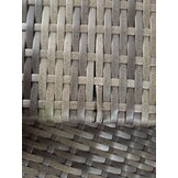 Tuinkruk met Kussen Poly Rattan Grijs 55x55x37 cm - 52% Korting