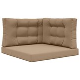VidaXL Buiten Bankkussen Polyester Taupe 80x80cm - 34% Korting