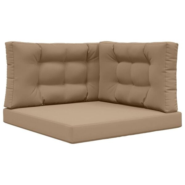 VidaXL Buiten Bankkussen Polyester Taupe 80x80cm - 34% Korting