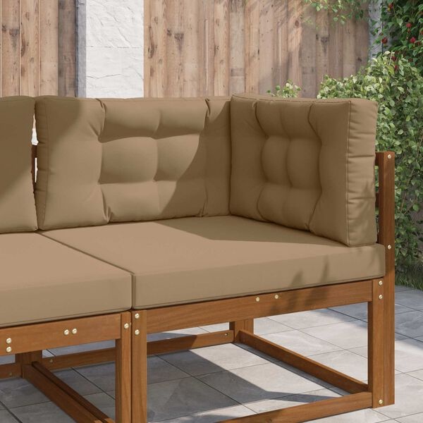 VidaXL Buiten Bankkussen Polyester Taupe 80x80cm - 34% Korting