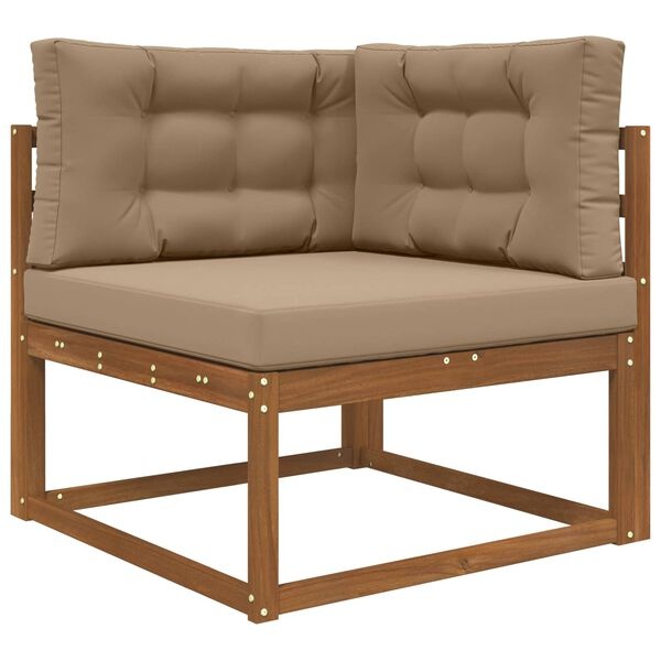 VidaXL Buiten Bankkussen Polyester Taupe 80x80cm - 34% Korting