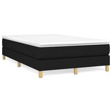 vidaXL Bedframe Zwart 120x200 cm Stof - 54% Korting