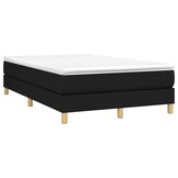 vidaXL Bedframe Zwart 120x200 cm Stof - 54% Korting