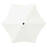VidaXL Tuinparasol Rechthoekig Crèmekleurig 270x270 cm - 34% Korting