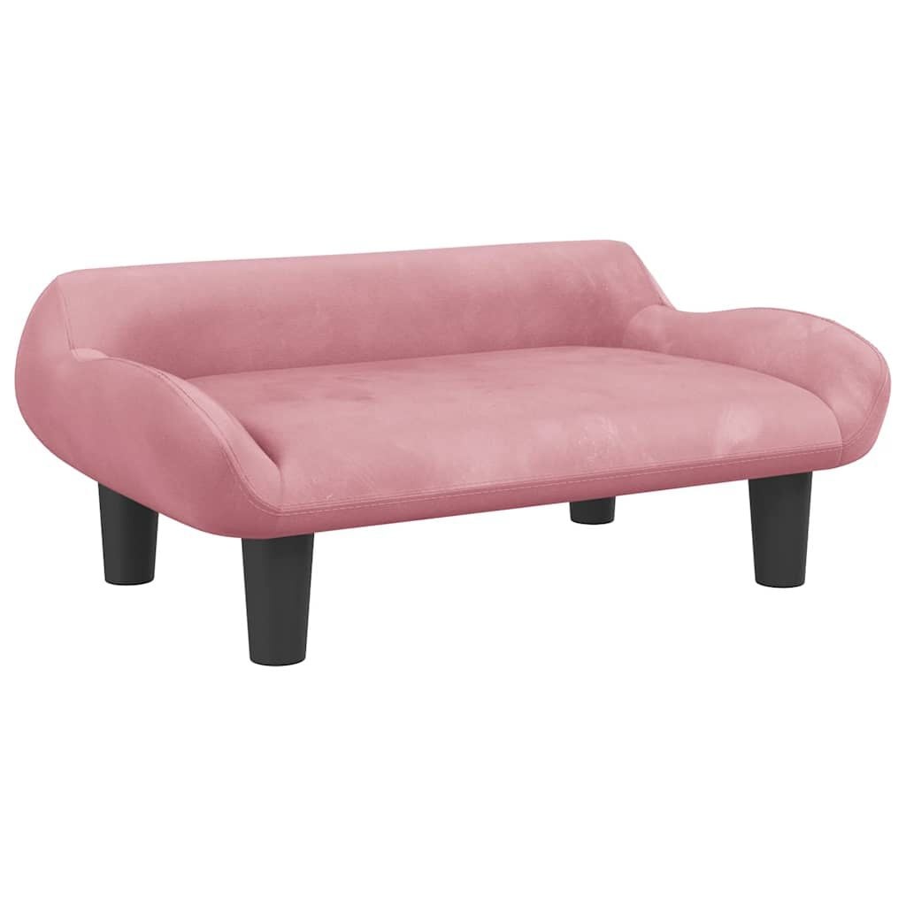 Kinderbank Fluweel Roze - 34% Korting!