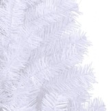 Witte Kunstkerstboom met Standaard 210 cm, 910 Takken (33% Korting)