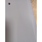 Buitendouche 226 cm Grenenhout & RVS - Wit (54% korting)