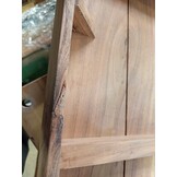 VidaXL Bankje 110x38x46 cm Massief Acaciahout - 54% Korting