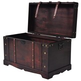 VidaXL Schatkist Hout Vintage Stijl 66x38x40 cm - 34% Korting