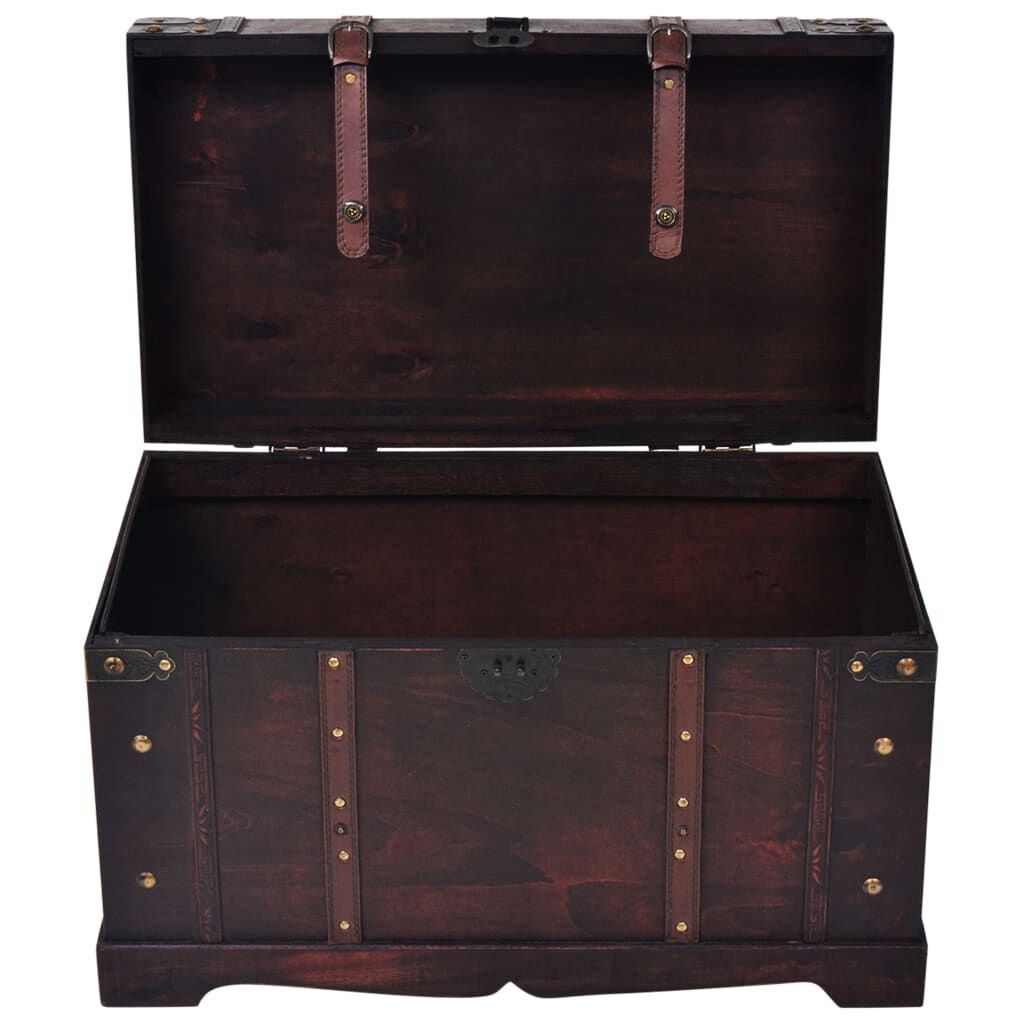 VidaXL Schatkist Hout Vintage Stijl 66x38x40 cm - 34% Korting