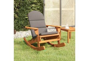 Schommelstoel Adirondack met Kussens - Massief Acaciahout - 41% Korting