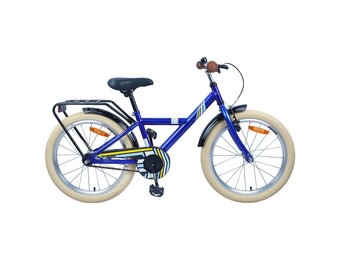 Kinderfiets 24 Inch Donkerblauw - 54% Korting