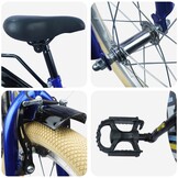 Kinderfiets 24 Inch Donkerblauw - 54% Korting
