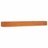 Verhoogde Cortenstaal Plantenbak 480x80x45 cm - 34% Korting