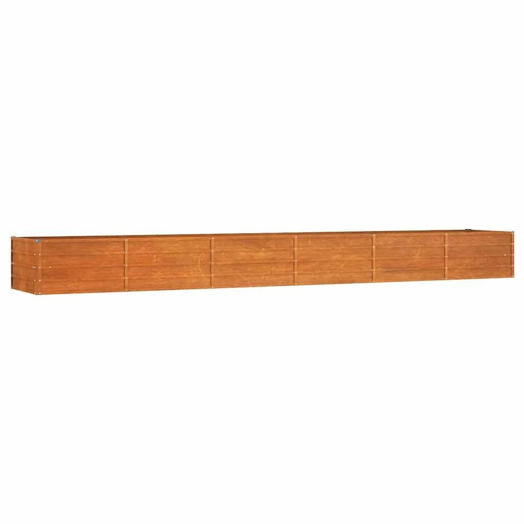 Verhoogde Cortenstaal Plantenbak 480x80x45 cm - 34% Korting