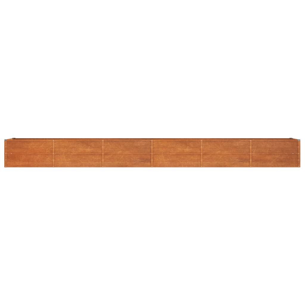 Verhoogde Cortenstaal Plantenbak 480x80x45 cm - 34% Korting