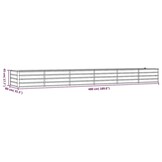 Verhoogde Cortenstaal Plantenbak 480x80x45 cm - 34% Korting