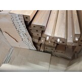 vidaXL Hoekbank Acaciahout Naturel 83x83x73 cm - 53% Korting