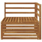 vidaXL Hoekbank Acaciahout Naturel 83x83x73 cm - 53% Korting