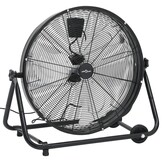 Industriële Trommelventilator 172,5 W 60 cm Zwart - 34% Korting