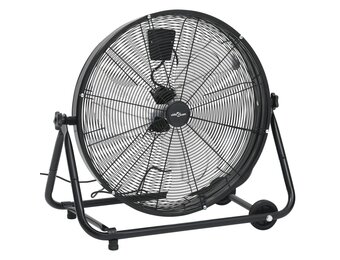 Industriële Trommelventilator 172,5 W 60 cm Zwart - 34% Korting