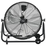 Industriële Trommelventilator 172,5 W 60 cm Zwart - 34% Korting