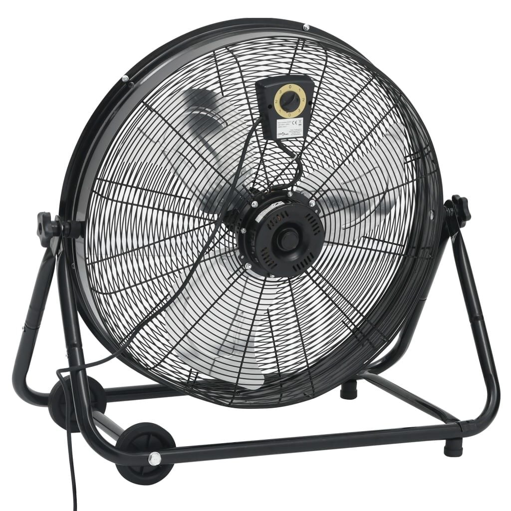 Industriële Trommelventilator 172,5 W 60 cm Zwart - 34% Korting