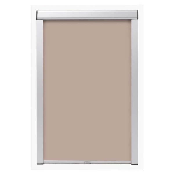 vidaXL Rolgordijn verduisterend beige MK08 - 34% korting