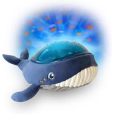 Nachtlamp Projector Walvis Blauw - 33% Korting