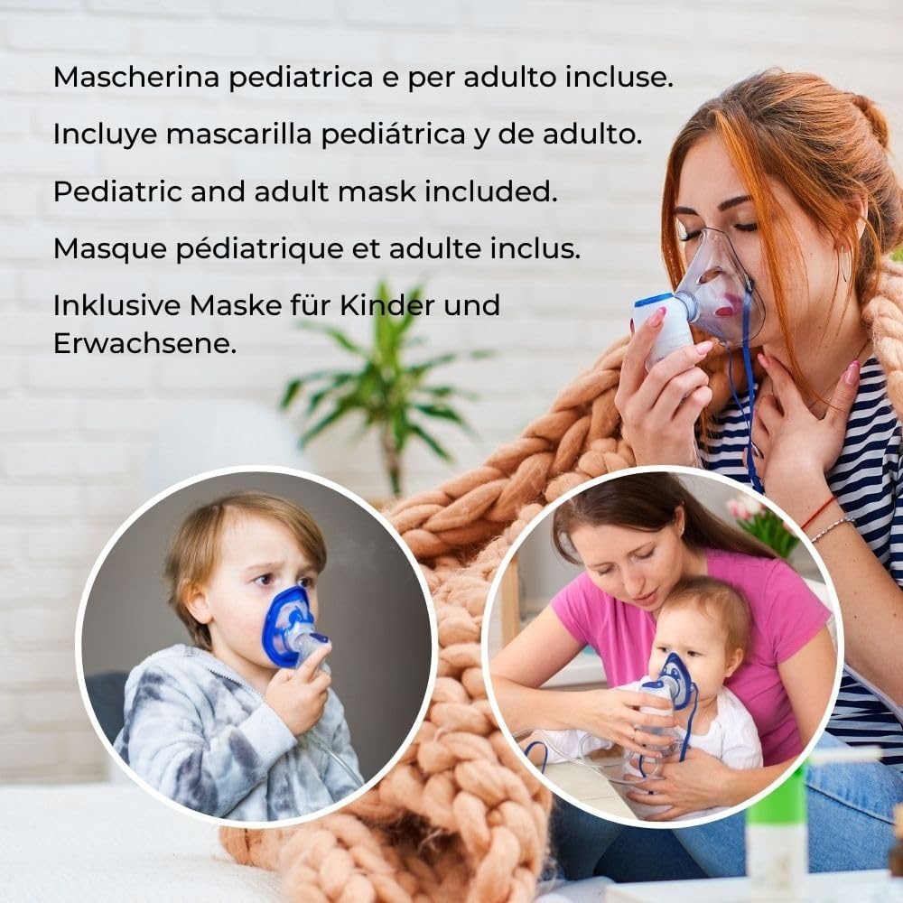 Elektrische Vernevelaar Inhalator - 33% Korting - Voor het hele gezin