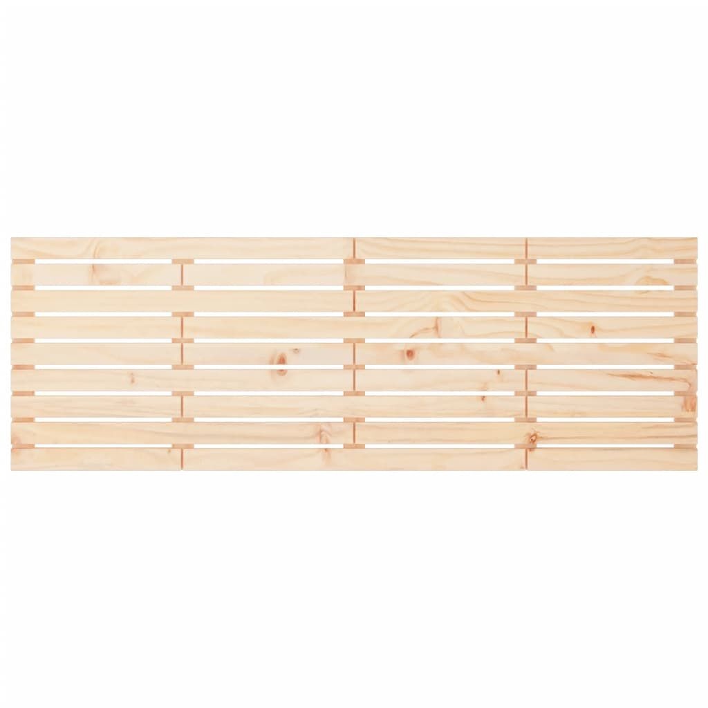 vidaXL Hoofdbord Wandmontage Grenenhout 206x3x63 cm - 53% Korting