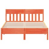 Massief Grenen Bedframe 120x200cm Wasbruin - 54% Korting