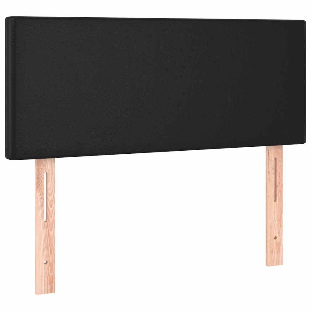 Hoofdbord Kunstleer Zwart 90x5x78/88 cm - 51% Korting