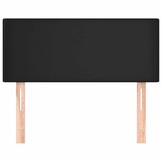 Hoofdbord Kunstleer Zwart 90x5x78/88 cm - 51% Korting