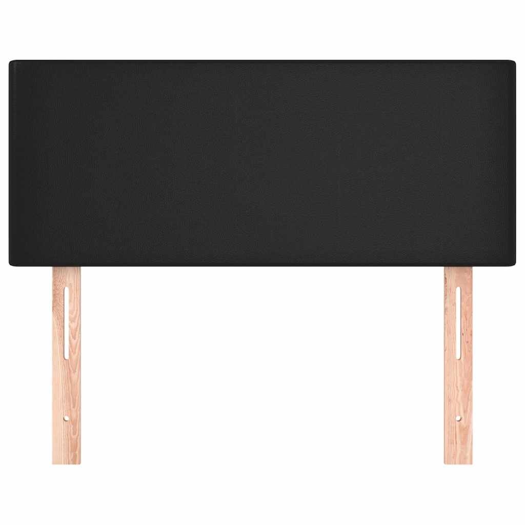 Hoofdbord Kunstleer Zwart 90x5x78/88 cm - 51% Korting